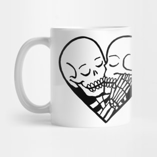 Skeleton Heart Mug